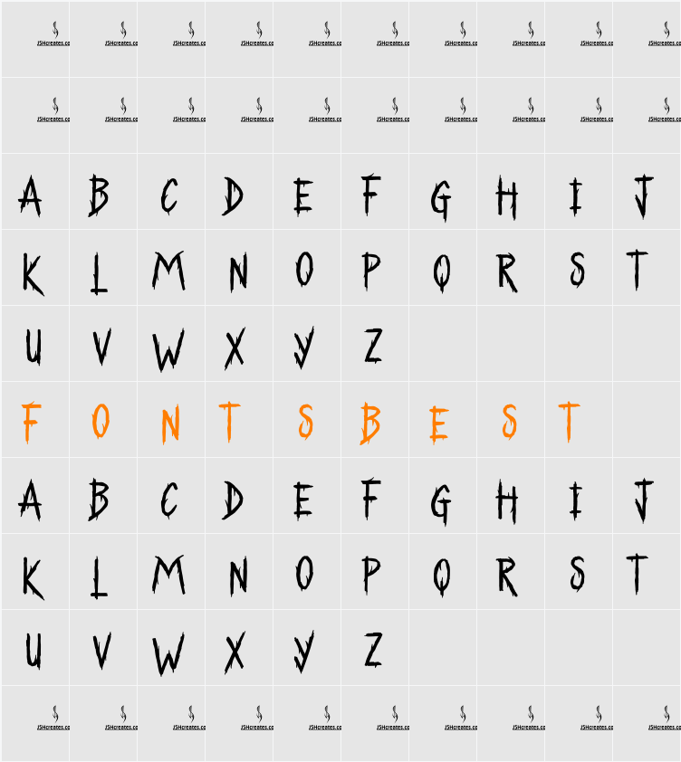 Dare to Share Character Map