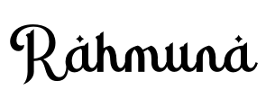 Rahmuna Font Image
