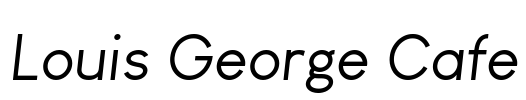 Louis George Cafe Font Image