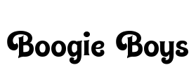 Boogie Boys Font Image