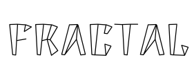 Fractal Font Image