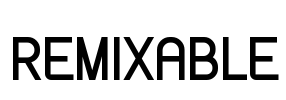 REMIXABLE Font Image