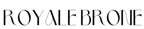Royale Brone Font Image