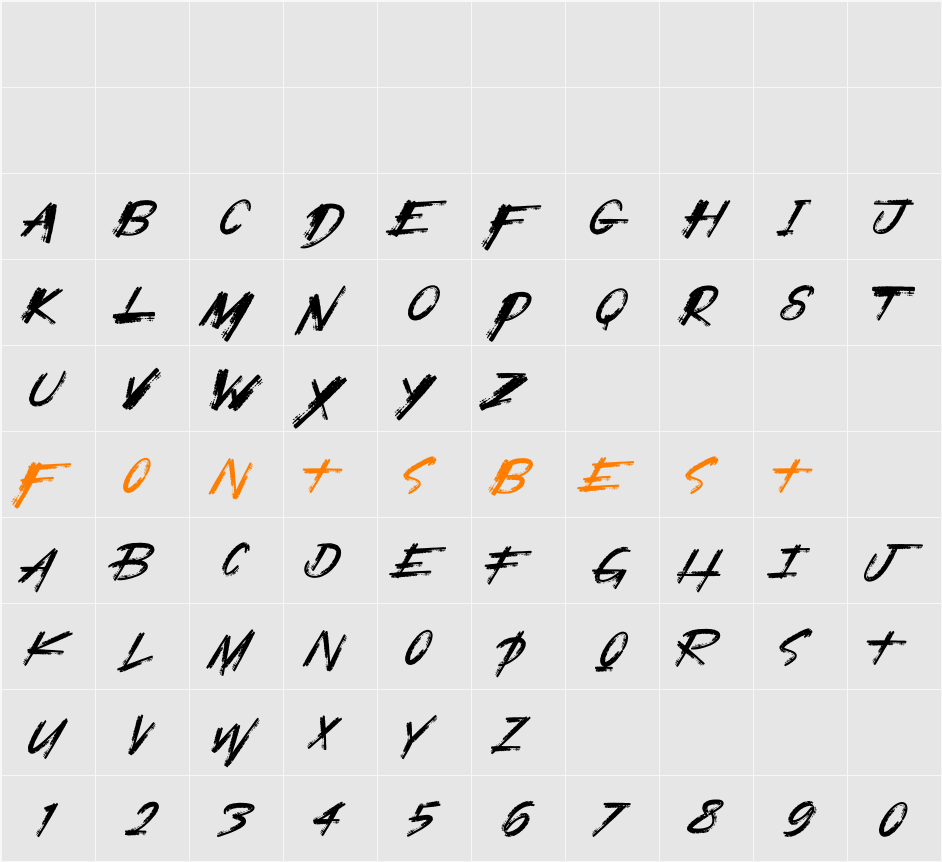 Emotios Character Map