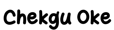 Chekgu Oke Font Image