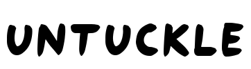 Untuckle Font Image