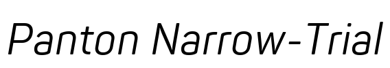 Panton Narrow-Trial