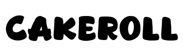 Cakeroll Font Image