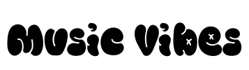 Music Vibes Font Image