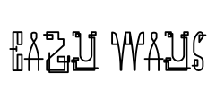 Eazy Ways Font Image