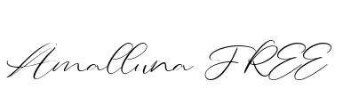Amalluna FREE Font Image