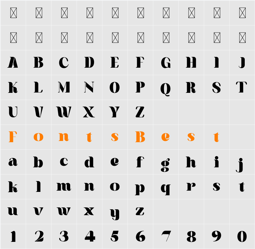 Senmoly Caligan Character Map
