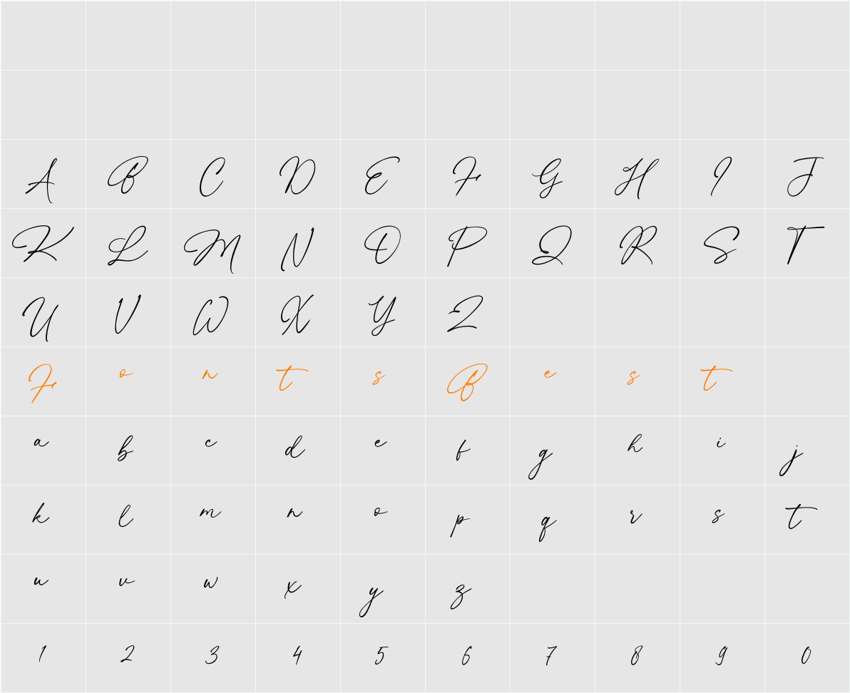 Kastria Character Map