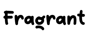 Fragrant Font Image
