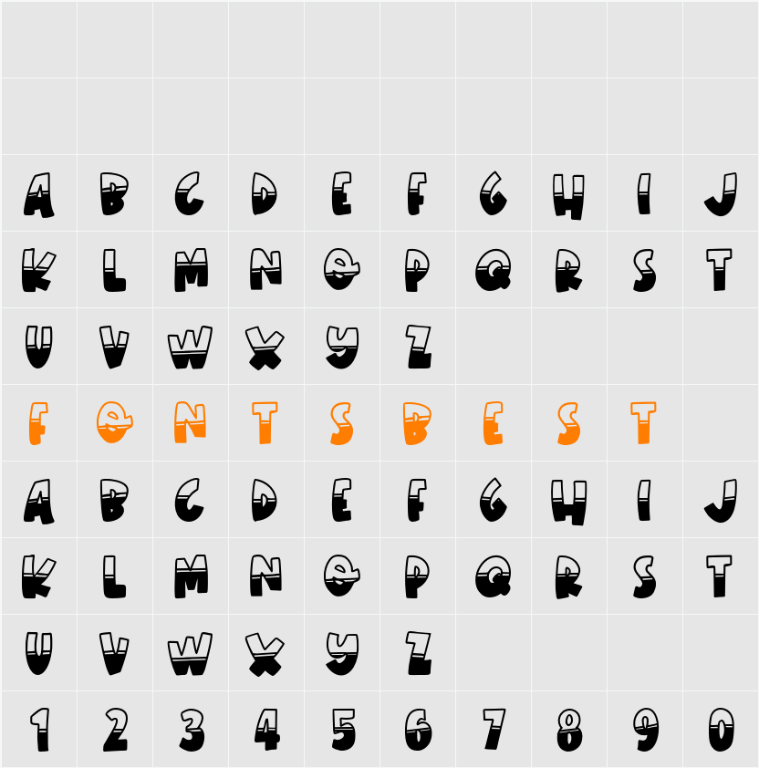 Birthday Character Map