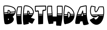 Birthday Font Image