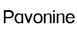 Pavonine Font Image