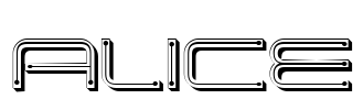 Alice Font Image
