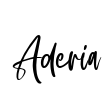 Aderia Font Image