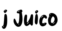 j Juico Font Image