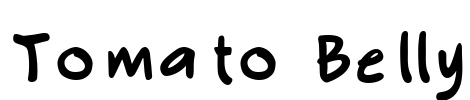 Tomato Belly Font Image