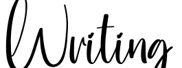 Writing