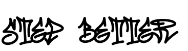 Step Better Font Image