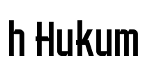 h Hukum Font Image