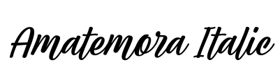 Amatemora Italic