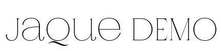 Jaque DEMO Font Image