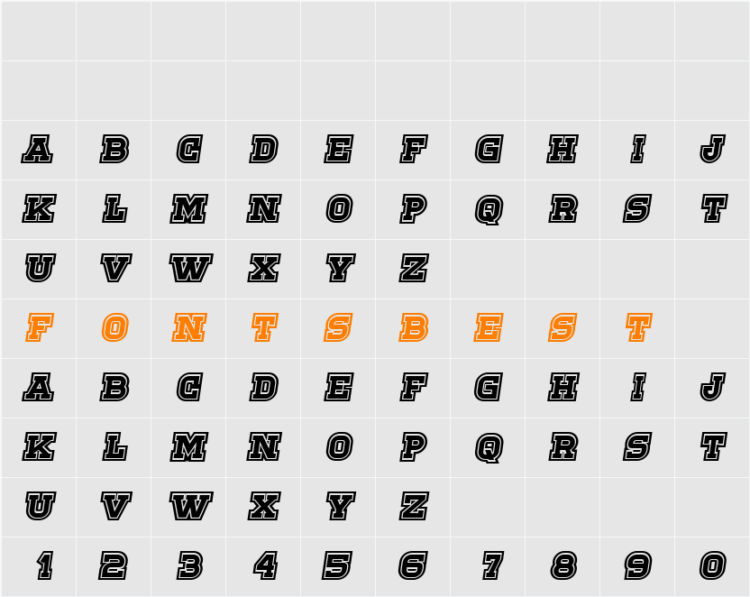 Sport Character Map