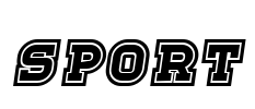 Sport Font Image