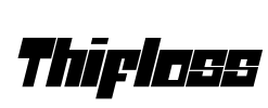 Thifloss Font Image