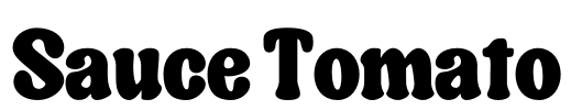 Sauce Tomato Font Image