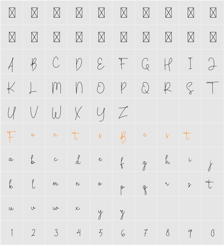 Amelin Secret Character Map