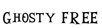 Ghosty FREE Font Image