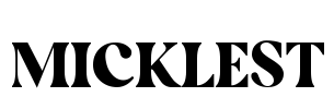 MICKLEST Font Image