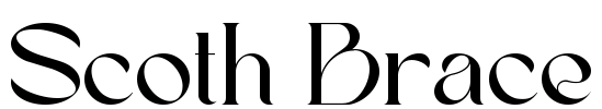 Scoth Brace Font Image