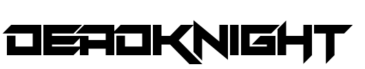 Deadknight Font Image