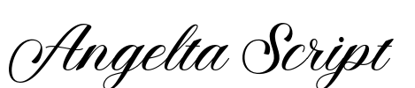 Angelta Script Font Image