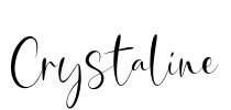 Crystaline Font Image