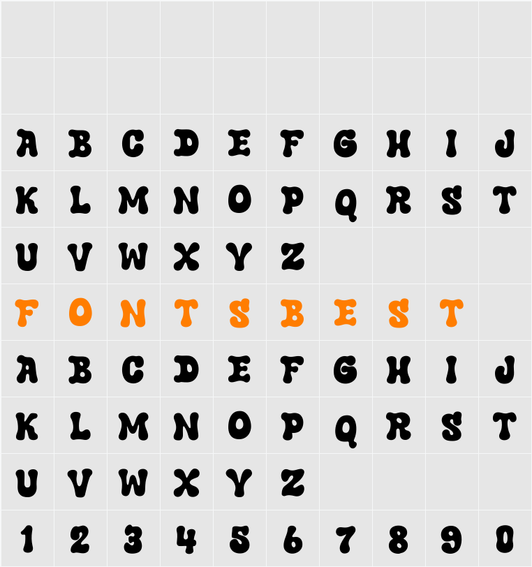 Alice Smile Character Map