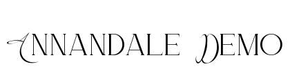 Annandale Demo Font Image