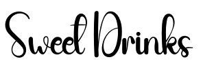 Sweet Drinks Font Image