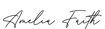 Amelia Faith Font Image