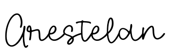 Grestelan Font Image