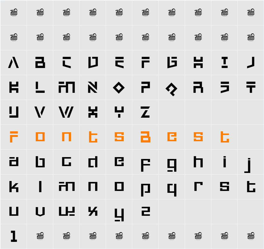 DEGUNFA Trial Character Map
