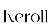 Keroll Font Image
