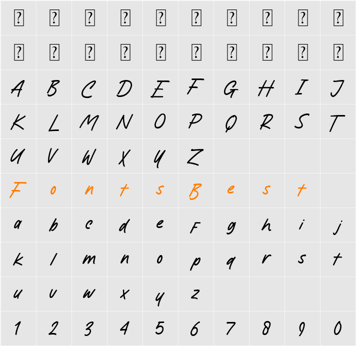 Celedestines Light Character Map