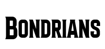 Bondrians Font Image